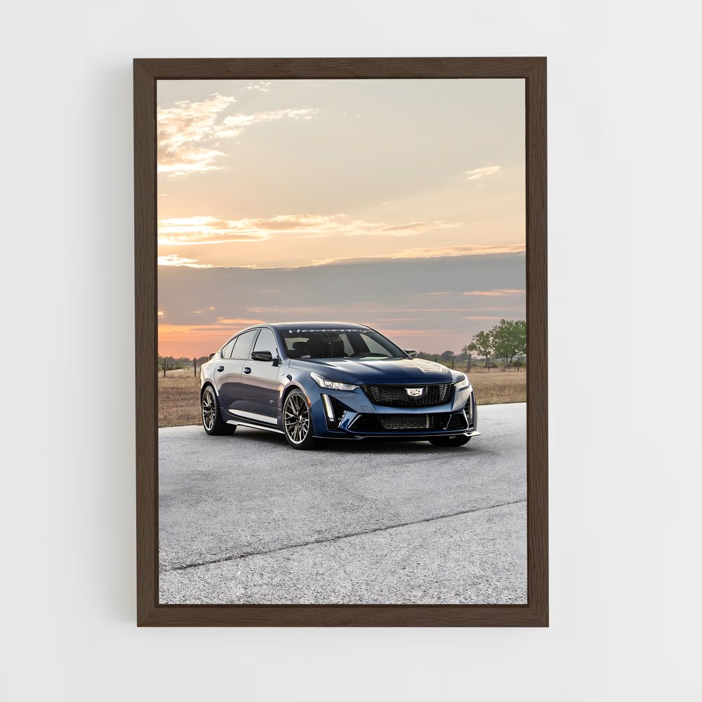 Poster Route Cobalt – affiche Cadillac (vue 5)